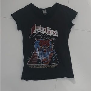 Judas Priest Graphic Band Tee by Amplified Small